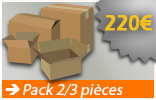 pack 2/3 pièces